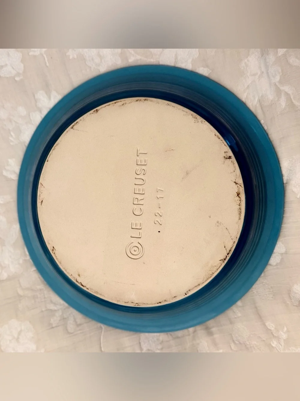 Le Creuset Pie Plate Riviera Blue Large